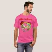 虹の上昇 リッチー・ブラックモア ロック Tシャツ (正面フル)