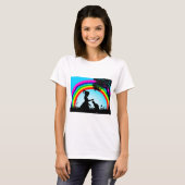 虹の下の友人 Tシャツ (正面フル)
