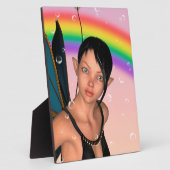 虹の下の妖精 フォトプラーク (側面)