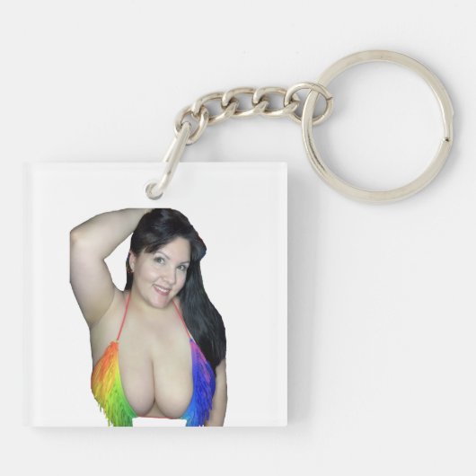 虹の両面 キーホルダー (裏面)