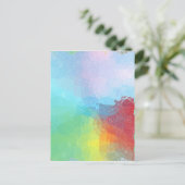 虹の中で ポストカード (スタンド正面)