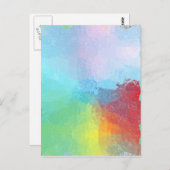 虹の中で ポストカード (正面/裏面)