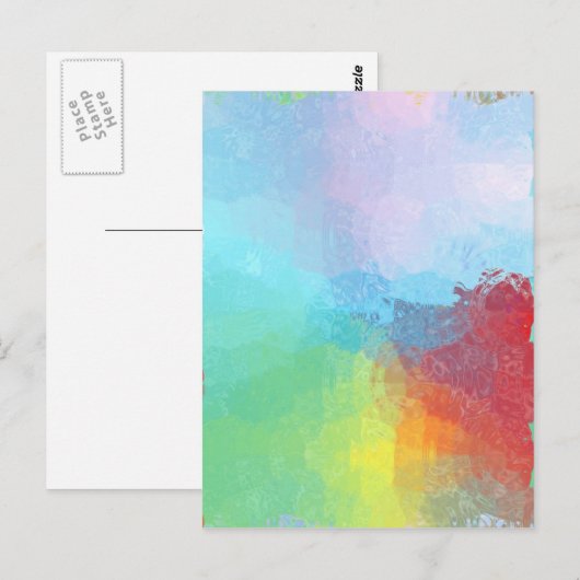 虹の中で ポストカード (正面/裏面)