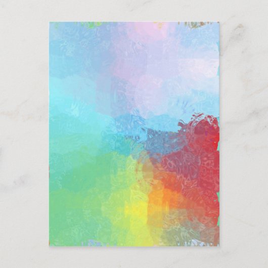 虹の中で ポストカード (正面)