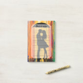 虹の中の愛 ポストイット (デスク上)