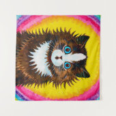 虹の中の猫、ルイ・ワーイン タペストリー (正面(横))