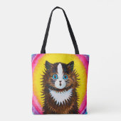 虹の中の猫、ルイ・ワーイン トートバッグ (裏面)