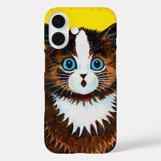 虹の中の猫、ルイ・ワーイン Case-Mate iPhoneケース (裏面)