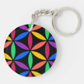 虹の丸 キーホルダー (裏面)