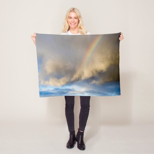 虹の乱 フリースブランケット (インサイチュ)