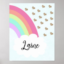 虹の仲良し姉妹 右アーチ ポスター