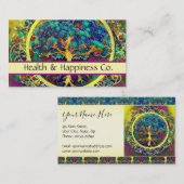 虹の健康生命の樹 名刺 (正面/裏面)