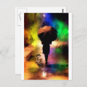 虹の傘.jpg ポストカード (正面/裏面)