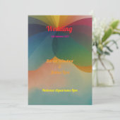 虹の優雅さ：神秘的な結婚人 招待状 (スタンド正面)