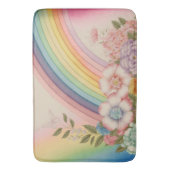 虹の先の花 バスマット (正面縦)