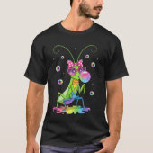 虹の先駆者ラクダの昆虫サングラス Tシャツ (正面)