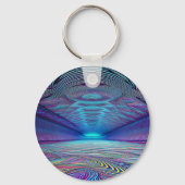 虹の光の錯覚、 キーホルダー (正面)