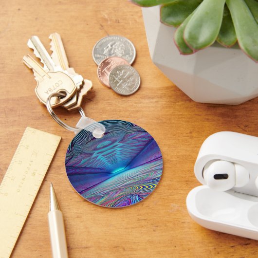 虹の光の錯覚、 キーホルダー (デスク)