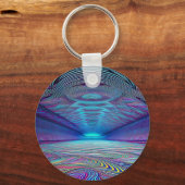 虹の光の錯覚、 キーホルダー (正面)