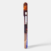 虹の光を放つ夢見心地の少女 Case-Mate iPhoneケース (裏面 / 左)