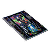 虹の入れ墨のカーニバルの妖精のノートを並べて下さい ノートブック (右側)