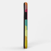 虹の六角形パターンおよびモノグラム2 Case-Mate iPhoneケース (裏面/右)