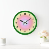 虹の円 ラージ壁時計 (ホーム)