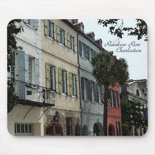 虹の列のマウスパッド マウスパッド (正面)