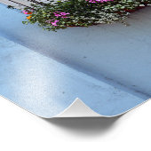 虹の列の窓フラワーボックス、チャールストン、S.C. フォトプリント (角)