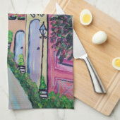 虹の列 キッチンタオル (四つ折り)