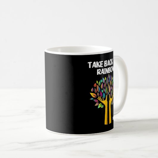 虹の創世記913神のプロを取り戻す コーヒーマグカップ (正面右)