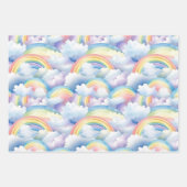 虹の包装紙 ラッピングペーパーシート (正面)