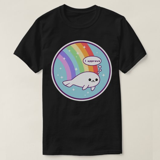 虹の印 Tシャツ (デザイン正面)