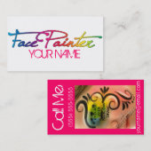 虹の原稿 名刺 (正面/裏面)