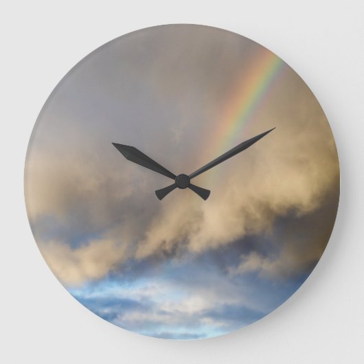 虹の反乱 ラージ壁時計 (正面)