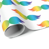 虹の口ひげ ラッピングペーパー (ロールコーナー)