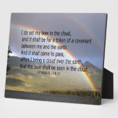 虹の句 フォトプラーク (側面)