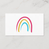 虹の名刺をスケッチする 名刺 (裏面)
