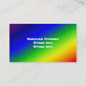 虹の名刺 名刺 (裏面)