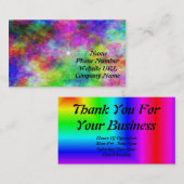 虹の名刺 名刺 (正面/裏面)