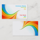 虹の名刺 名刺 (正面/裏面)