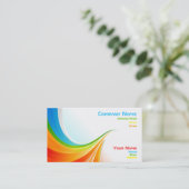 虹の名刺 名刺 (スタンド正面)