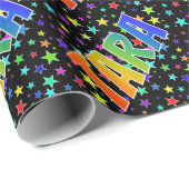 虹の名"タラ" + 星 ラッピングペーパー (ロールコーナー)