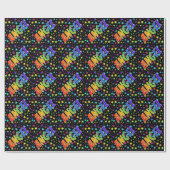 虹の名"ANGEL" +星 ラッピングペーパー (フラット)