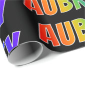 虹の名"AUBREY";おもしろい&カラフル ラッピングペーパー (ロールコーナー)