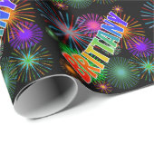 虹の名"BRITTANY" + Fireworks ラッピングペーパー (ロールコーナー)