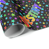 虹の名"DESTINY" +星 ラッピングペーパー (ロールコーナー)