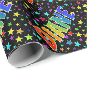 虹の名"DIANE" +星 ラッピングペーパー (ロールコーナー)