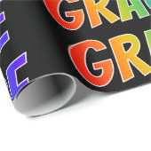 虹の名"GRACE";おもしろい&カラフル ラッピングペーパー (ロールコーナー)