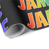 虹の名"JAMIE";おもしろい&カラフル ラッピングペーパー (ロールコーナー)